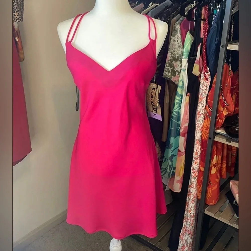Vintage L.A Glo Slip Dress - Picture 1 of 11